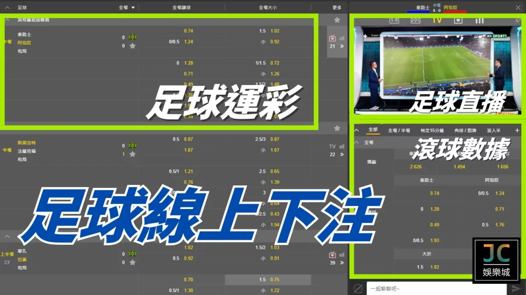 足球線上下注